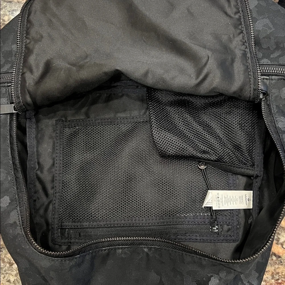 LULULEMON City Adventurer Backpack 17L Jacquard Camo Obsidian Black